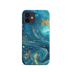 Turquoise Swirl  Snap case for iPhone