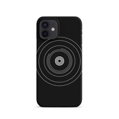 Black Circle Snap case for iPhone