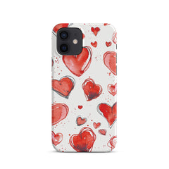 Hearts Snap case for iPhone