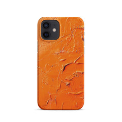 Orange Aastract Snap case for iPhone