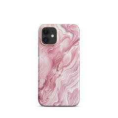 Pink Marble Snap case for iPhone