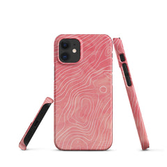 Pink Art  Snap case for iPhone