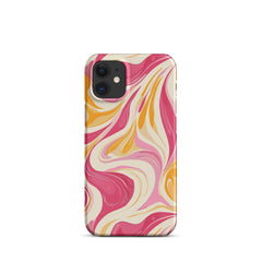 Yellow & Pink Snap Phone  case for iPhone