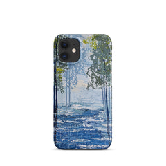 River Trees Snap case for iPhone