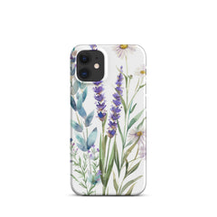 Lavender Snap case for iPhone