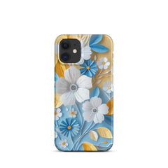 Floral Snap case for iPhone