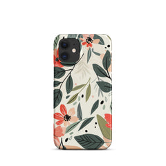 Flower leave Snap case for iPhone