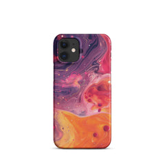 Rainbow Swirl Snap case for iPhone