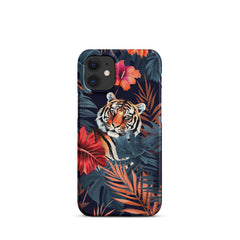 Jungle Tiger Snap case for iPhone