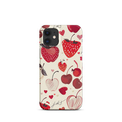 Strawberries Snap case for iPhone