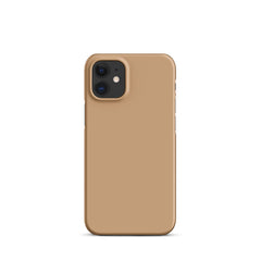 Light Brown Snap case for iPhone