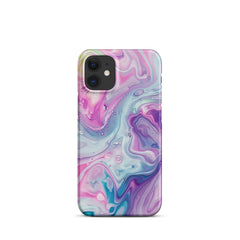 Pastel Marble Snap case for iPhone