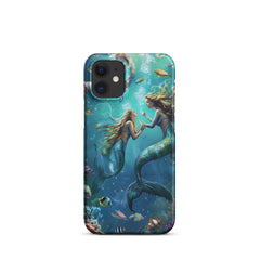 Mermaids Snap case for iPhone