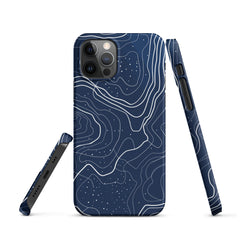 Blue Art Snap case for iPhone