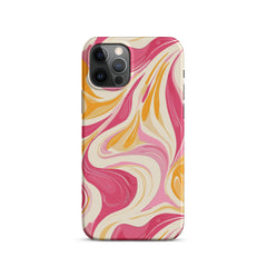 Yellow & Pink Snap Phone  case for iPhone