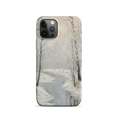 Winter Snow Snap Phone  case for iPhone