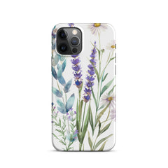 Lavender Snap case for iPhone