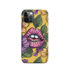 Vibrant Lips Snap case for iPhone