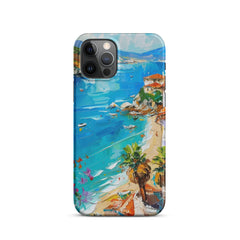 Mediterranean Beach Snap case for iPhone