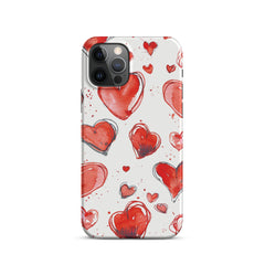 Hearts Snap case for iPhone