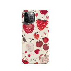 Strawberries Snap case for iPhone