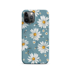 white Daisies Snap case for iPhone