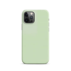 Light Green Snap case for iPhone