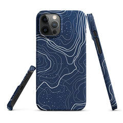 Blue Art Snap case for iPhone