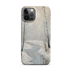 Winter Snow Snap Phone  case for iPhone