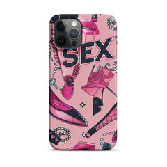 Pink Love Snap case for iPhone