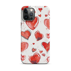 Hearts Snap case for iPhone