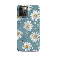 white Daisies Snap case for iPhone