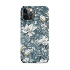 White Lily Snap case for iPhone