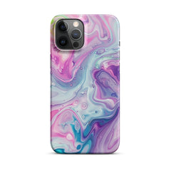 Pastel Marble Snap case for iPhone