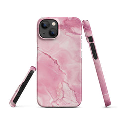 Pink Snap case for iPhone