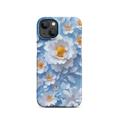 Daisy Blue Snap case for iPhone