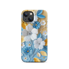 Floral Snap case for iPhone