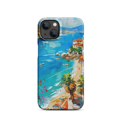 Mediterranean Beach Snap case for iPhone