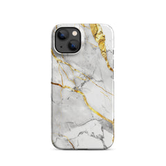 White Marble Snap case for iPhone