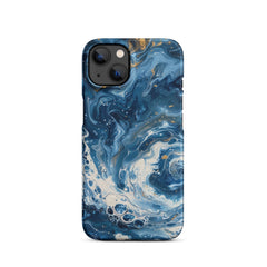 Blue Waves Snap case for iPhone