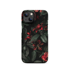 Floral Dark Snap case for iPhone