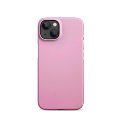 Pink Snap case for iPhone