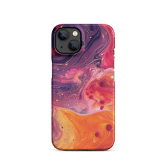 Rainbow Swirl Snap case for iPhone