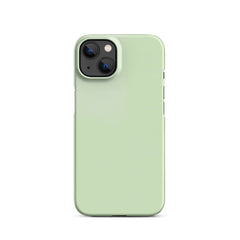 Light Green Snap case for iPhone