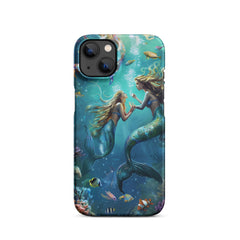 Mermaids Snap case for iPhone