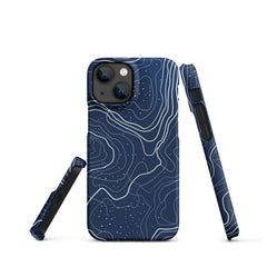 Blue Art Snap case for iPhone