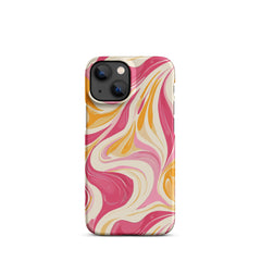 Yellow & Pink Snap Phone  case for iPhone