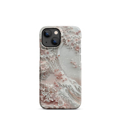 Great Wave White Snap case for iPhone