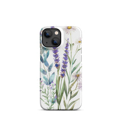 Lavender Snap case for iPhone