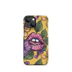 Vibrant Lips Snap case for iPhone